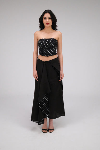 THE MAXI POLKA DOTS SKIRT