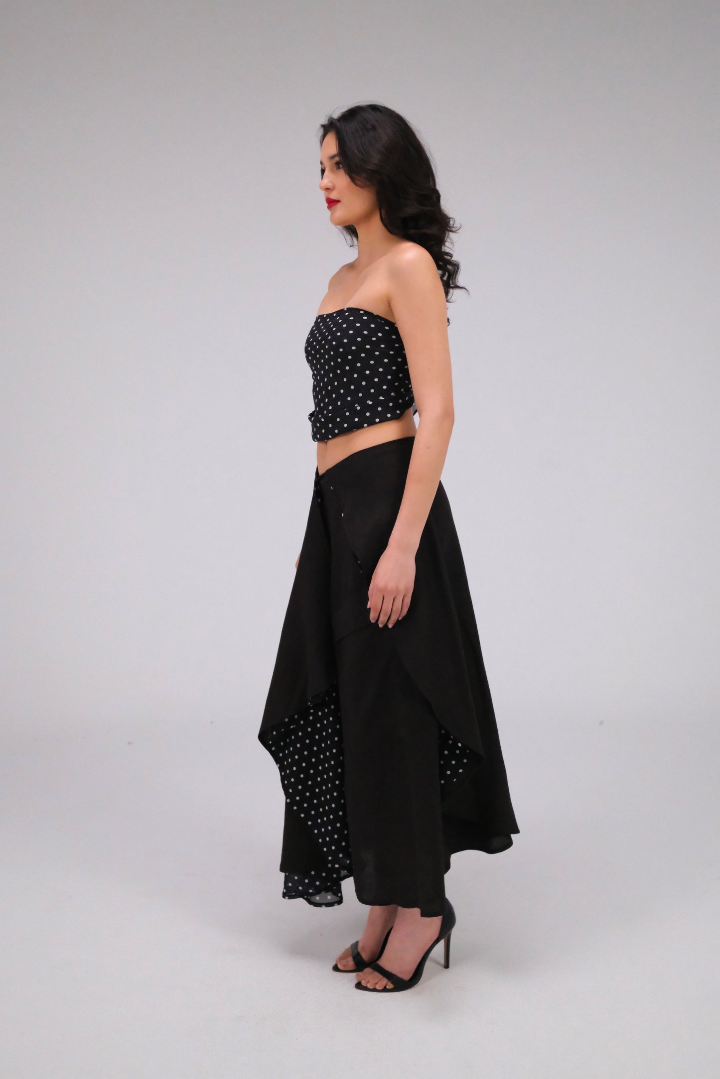 THE MAXI POLKA DOTS SKIRT