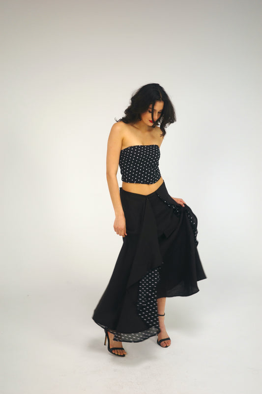 THE MAXI POLKA DOTS SKIRT