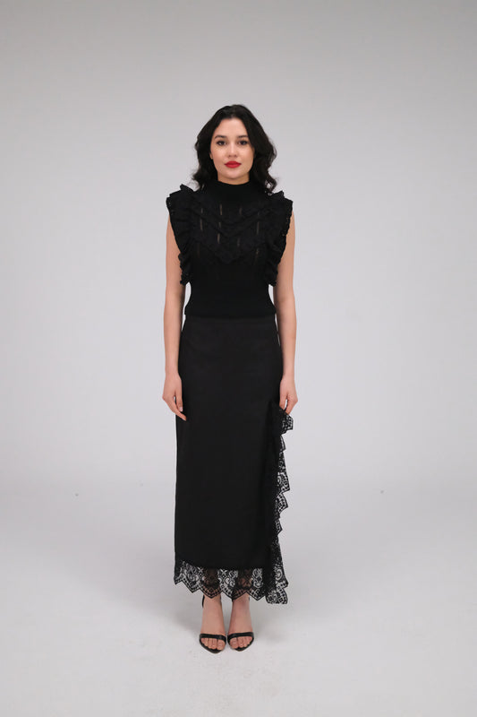 THE ALL BLACK PENCIL SKIRT