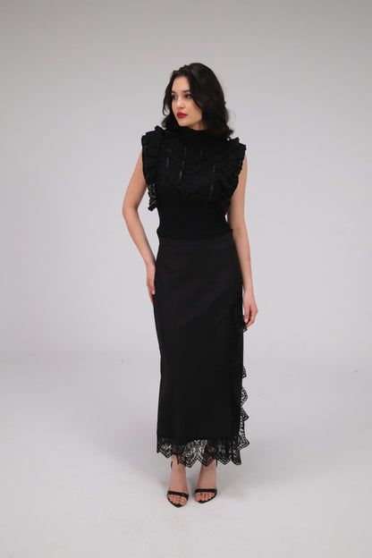 THE ALL BLACK PENCIL SKIRT