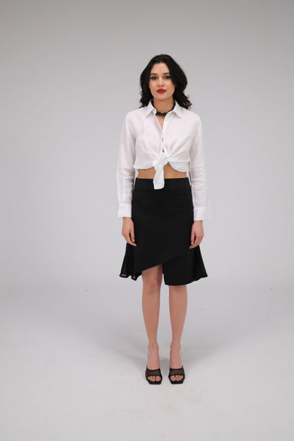 THE MIDI BLACK SKIRT