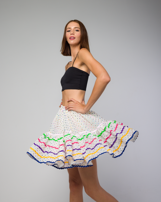 THE CLOCHE ZIGZAG SKIRT
