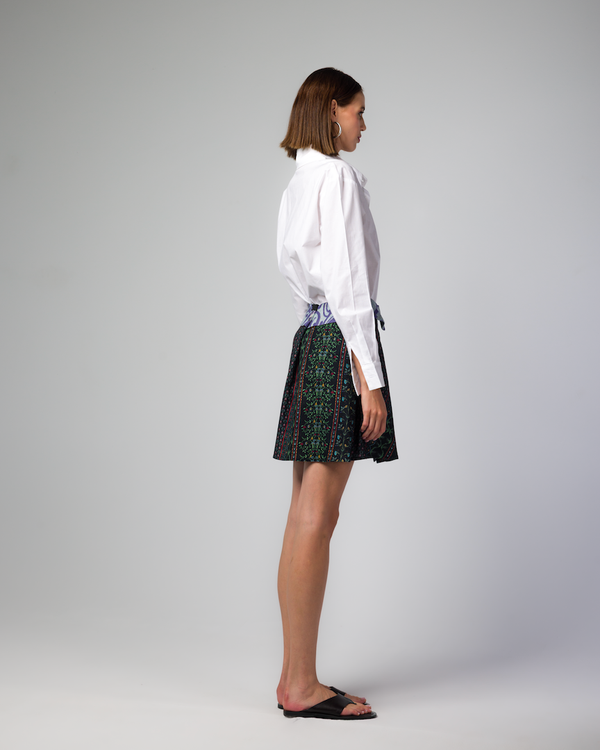 THE CHEMISE STYLE MINI SKIRT